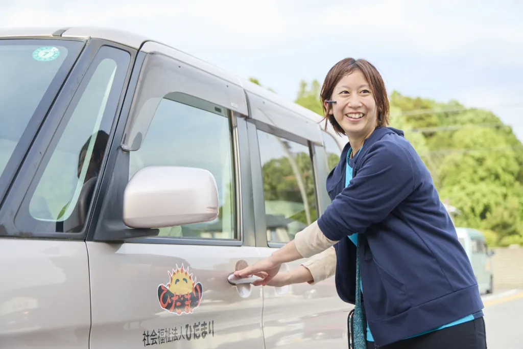 福祉有償運送の様子