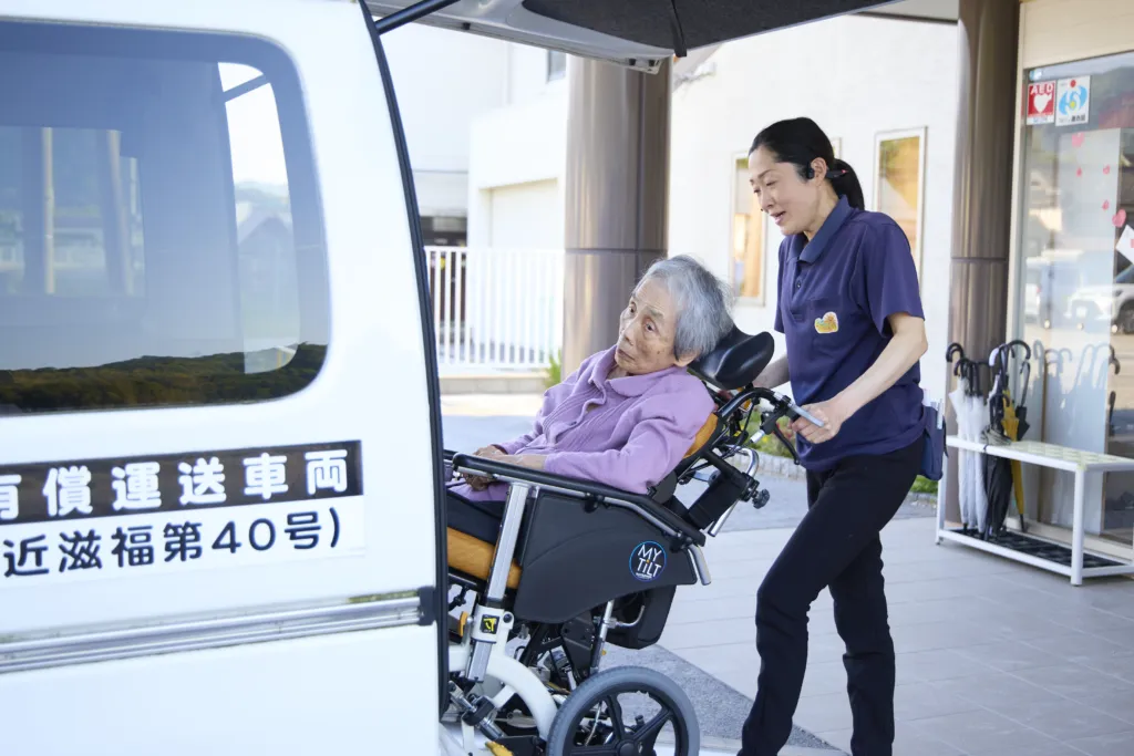 福祉有償運送の様子