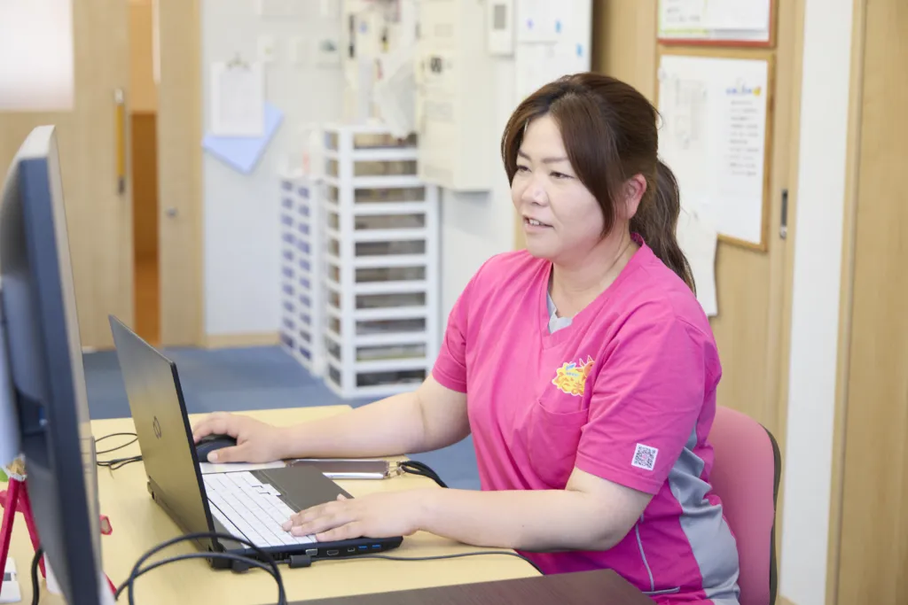 こんにちはひだまりの様子